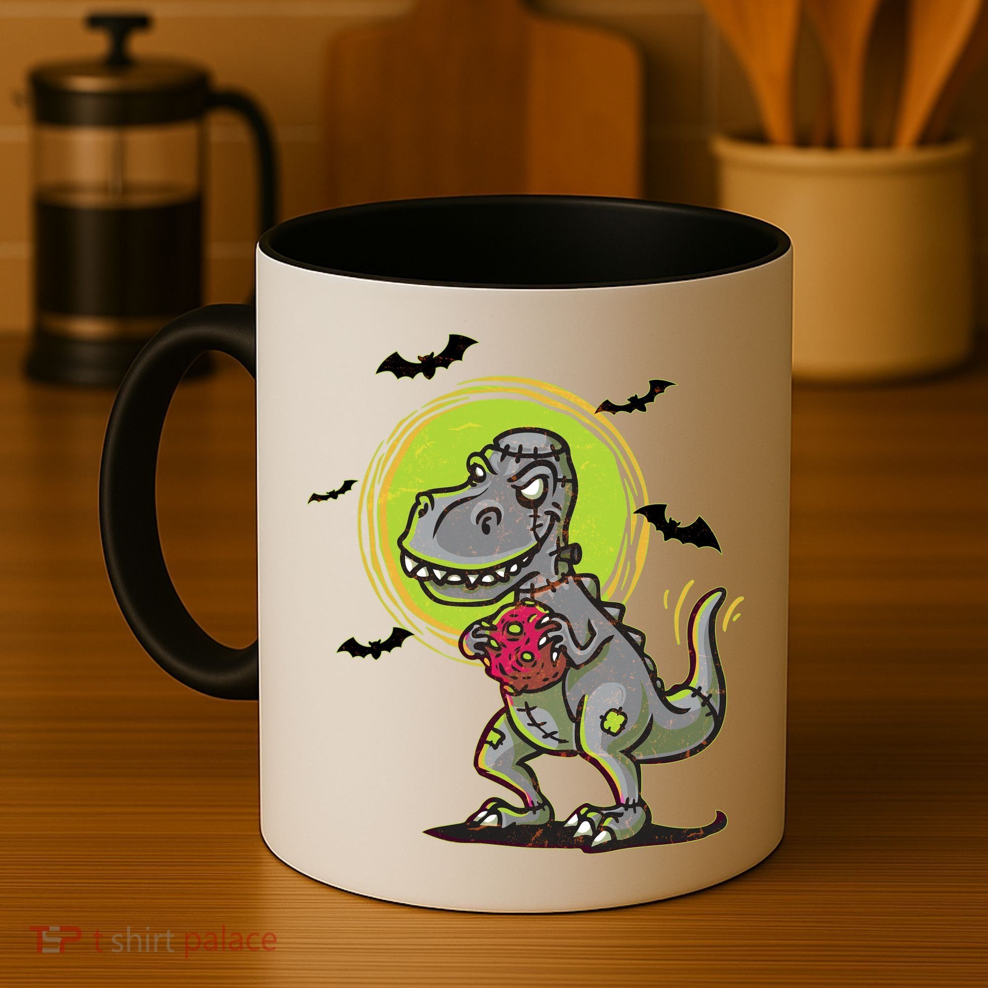 Zombie T-Rex Coffee Mug