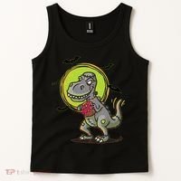Zombie T-Rex Tank Top thumb 2