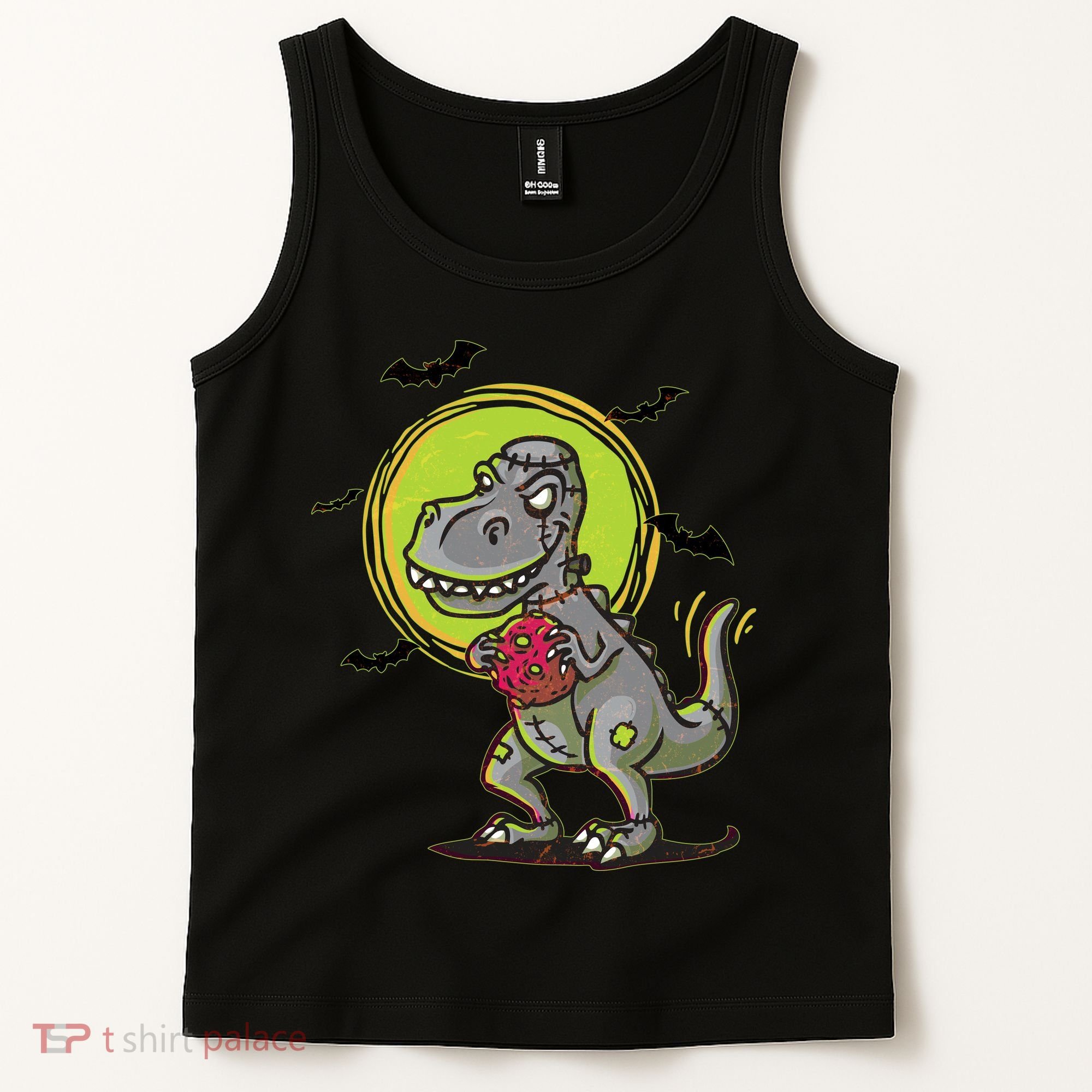 Zombie T-Rex Tank Top