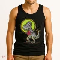 Zombie T-Rex Tank Top thumb 3