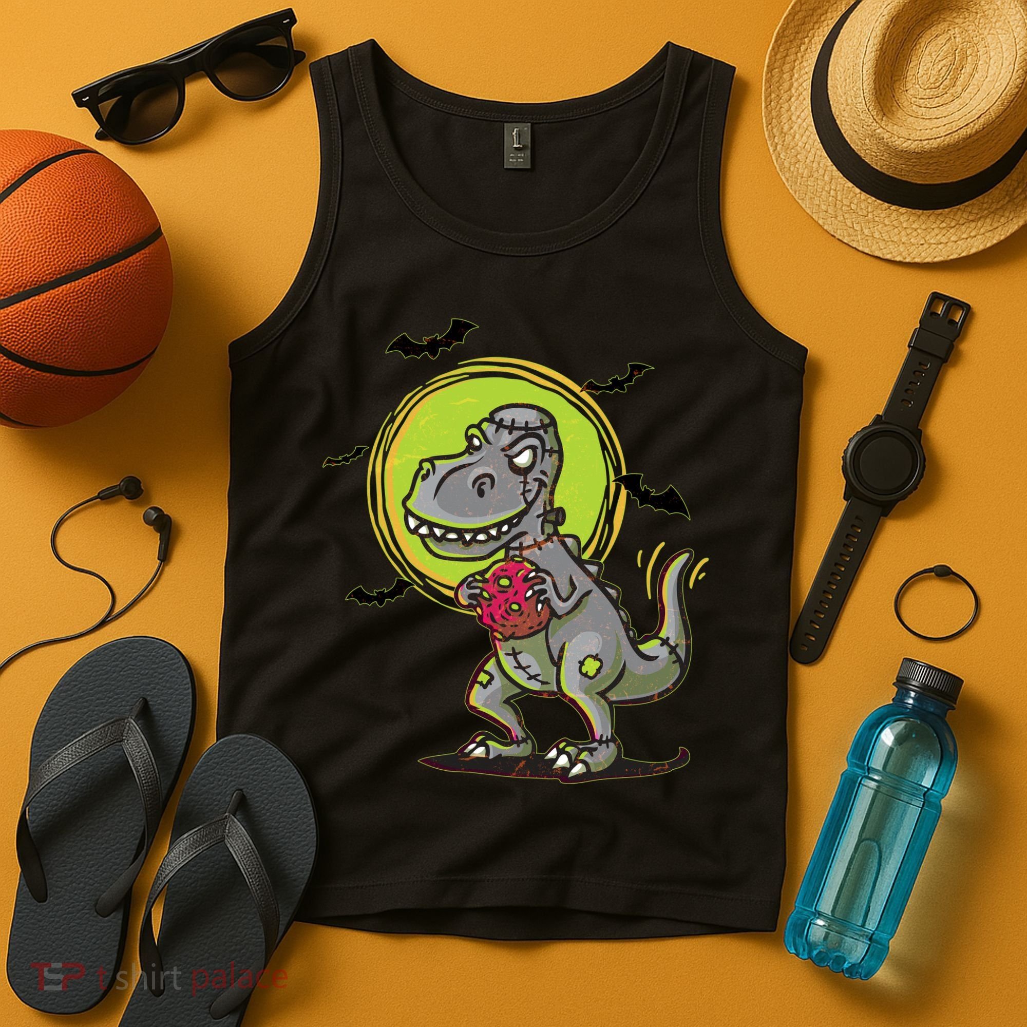 Zombie T-Rex Tank Top