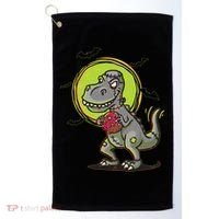 Zombie T-Rex Golf Towel thumb 0