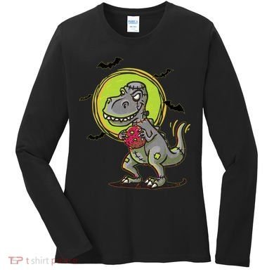 Zombie T-Rex Women's Long Sleeve Shirt