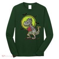 Zombie T-Rex Long Sleeve Shirt thumb 0