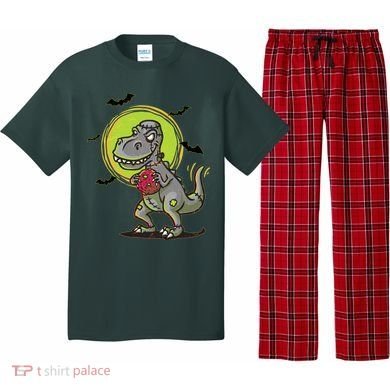 Zombie T-Rex Pajama Set