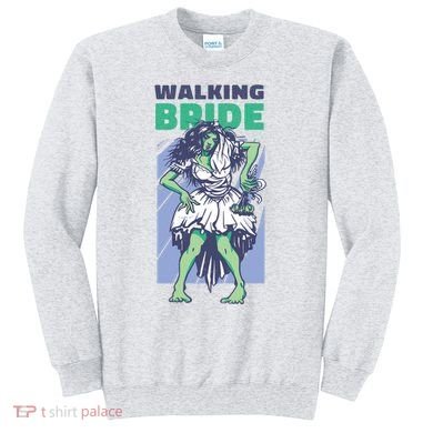 Zombie Walking Bride Sweatshirt