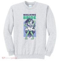 Zombie Walking Bride Sweatshirt thumb 0