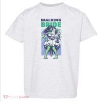 Zombie Walking Bride Toddler T-Shirt thumb 0