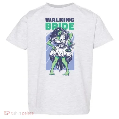 Zombie Walking Bride Toddler T-Shirt