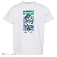 Zombie Walking Bride Toddler T-Shirt thumb 0