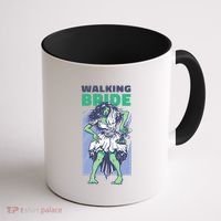 Zombie Walking Bride Coffee Mug thumb 1