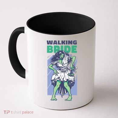 Zombie Walking Bride Coffee Mug