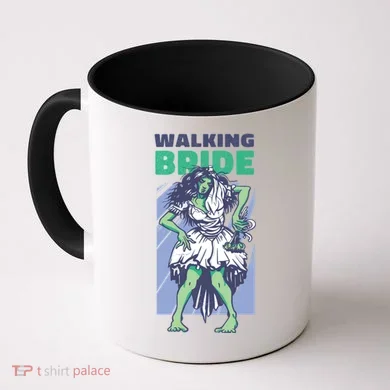 Zombie Walking Bride Coffee Mug