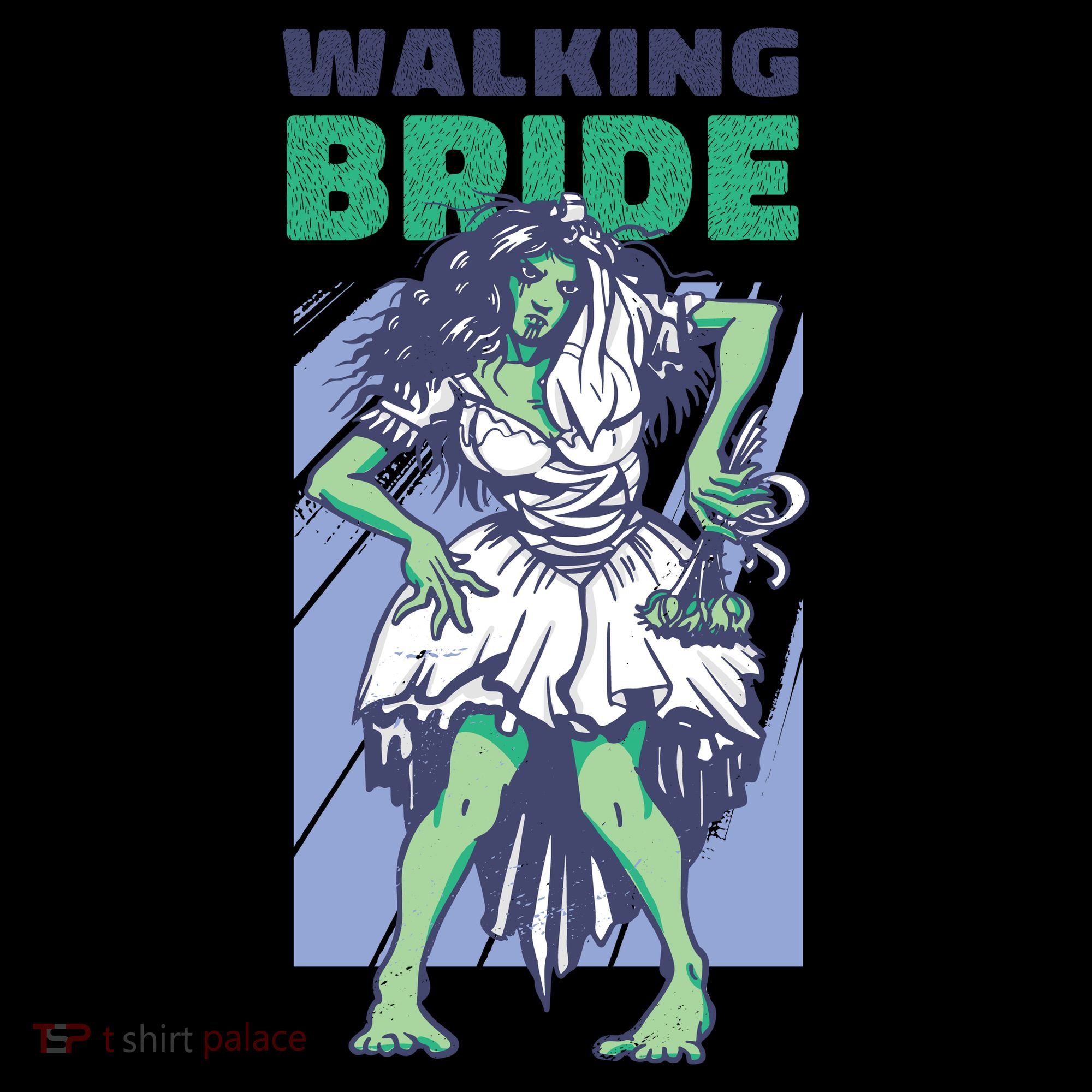 Zombie Walking Bride Coffee Mug