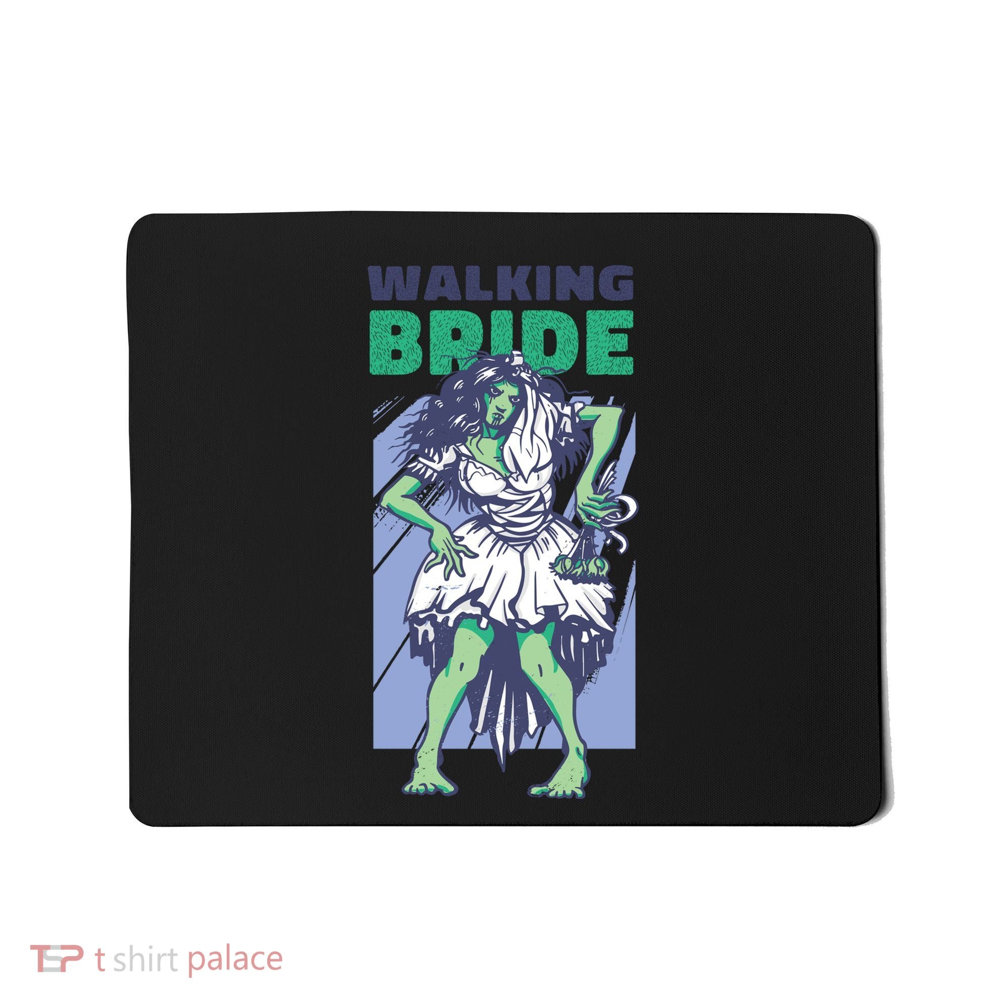 Zombie Walking Bride Mousepad