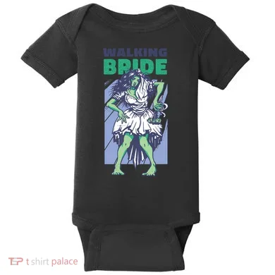 Zombie Walking Bride Baby Bodysuit