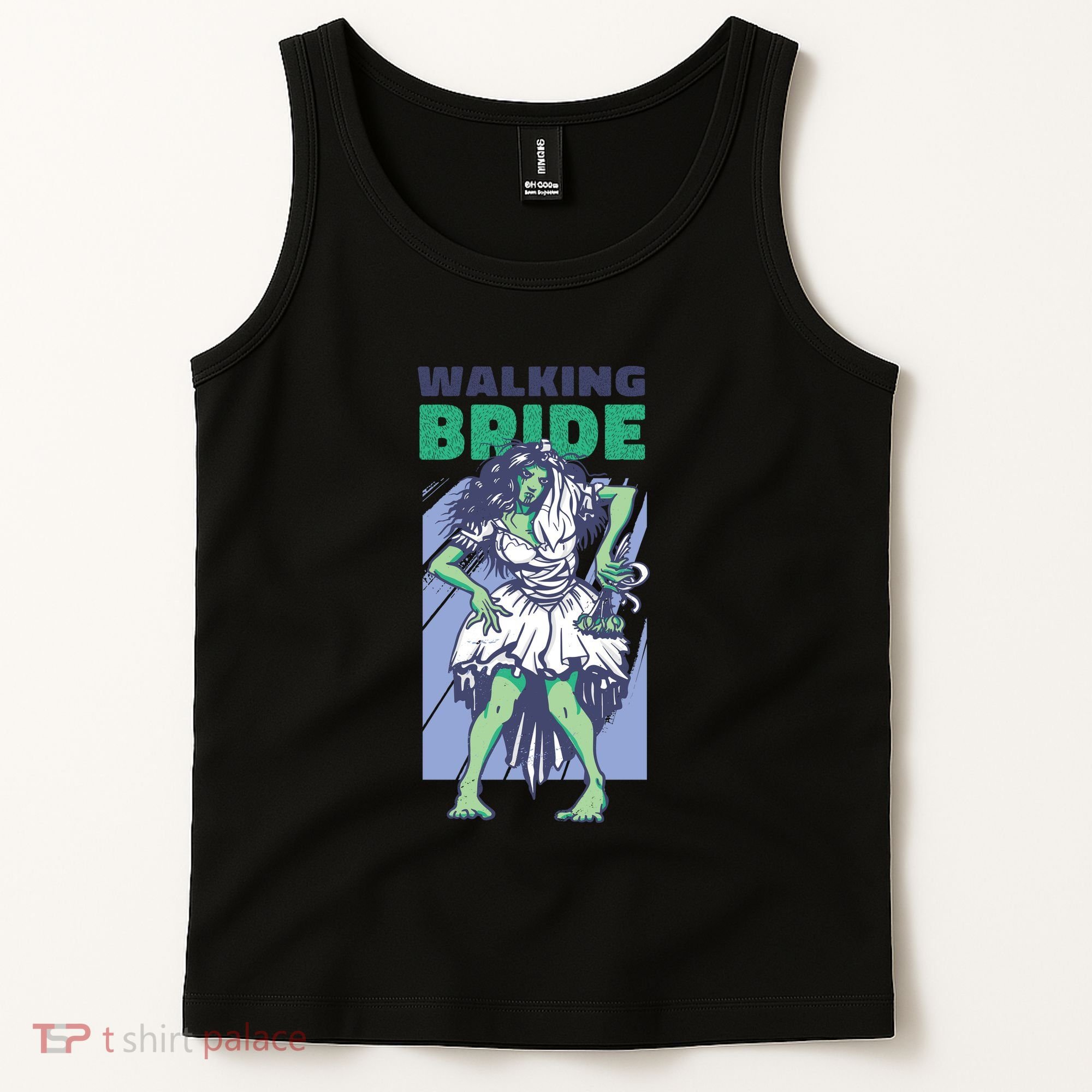 Zombie Walking Bride Tank Top