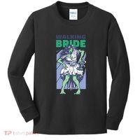 Zombie Walking Bride Kids Long Sleeve Shirt thumb 0