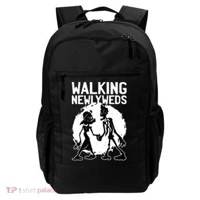 Zombie Walking Newlyweds Backpack
