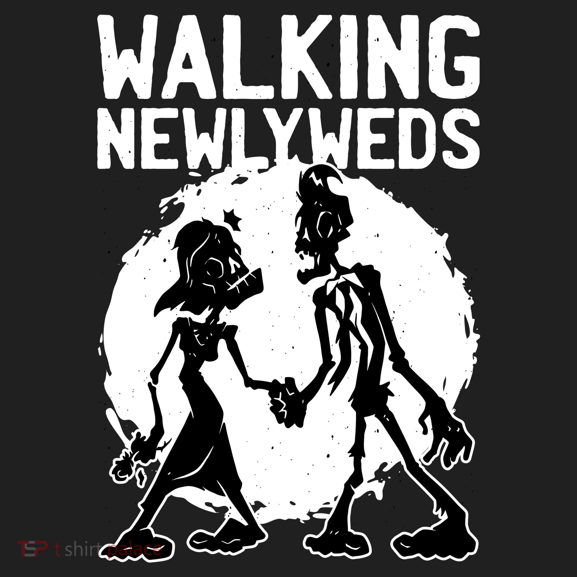 Zombie Walking Newlyweds Hat