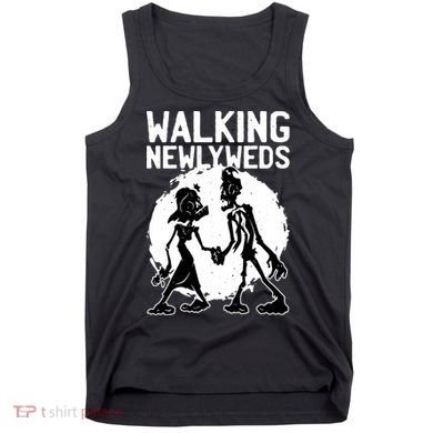 Zombie Walking Newlyweds Tank Top