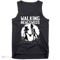 Zombie Walking Newlyweds Tank Top thumb 0