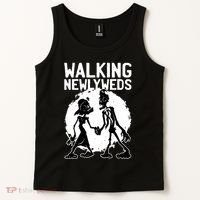 Zombie Walking Newlyweds Tank Top thumb 2