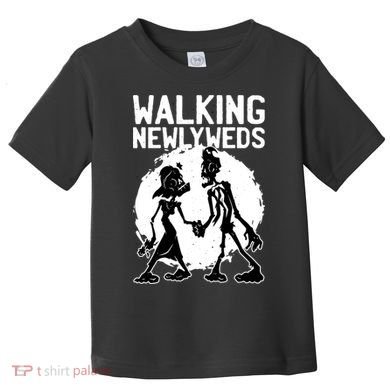 Zombie Walking Newlyweds Toddler T-Shirt