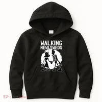 Zombie Walking Newlyweds Kids Hoodie thumb 0