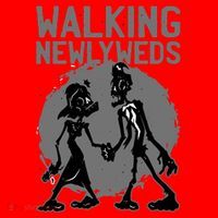 Zombie Walking Newlyweds Santa Hat thumb 1