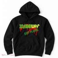 Zombie Way Eat Flesh Hoodie thumb 0