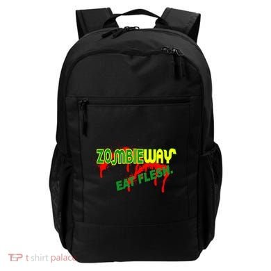 Zombie Way Eat Flesh Backpack
