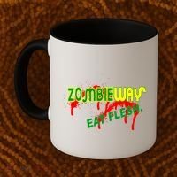 Zombie Way Eat Flesh Coffee Mug thumb 2