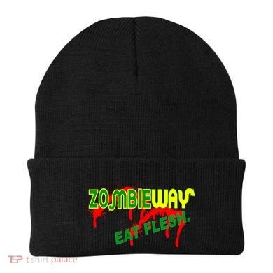 Zombie Way Eat Flesh Beanie