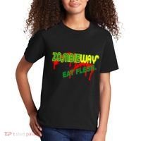 Zombie Way Eat Flesh Kids T-Shirt thumb 2
