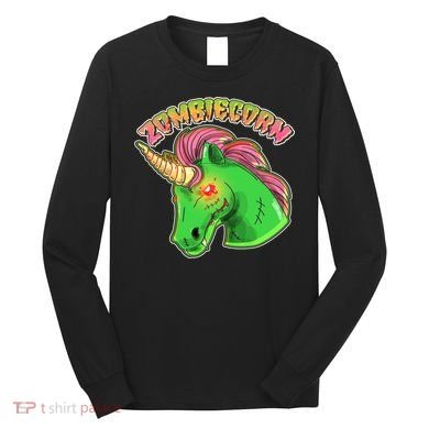 Zombiecorn Zombie Unicorn Long Sleeve Shirt