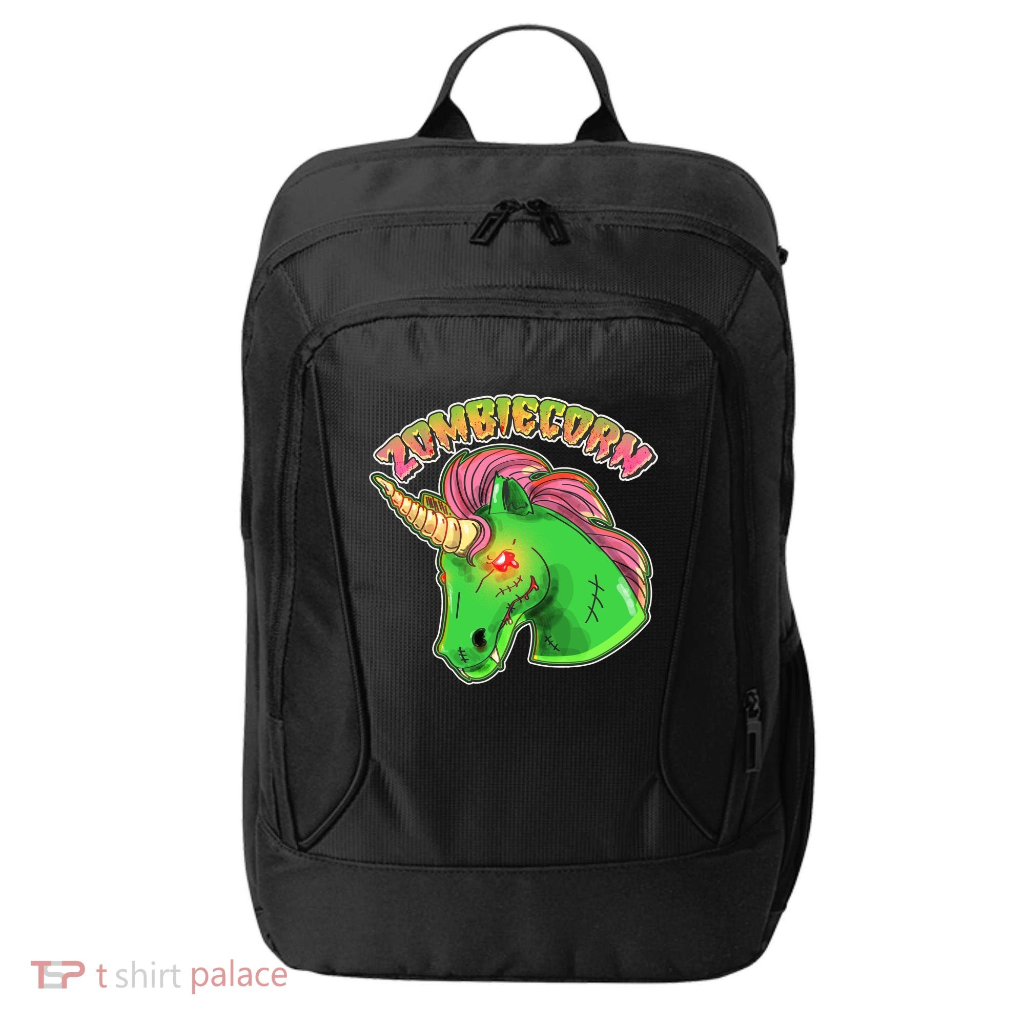 Zombiecorn Zombie Unicorn City Backpack