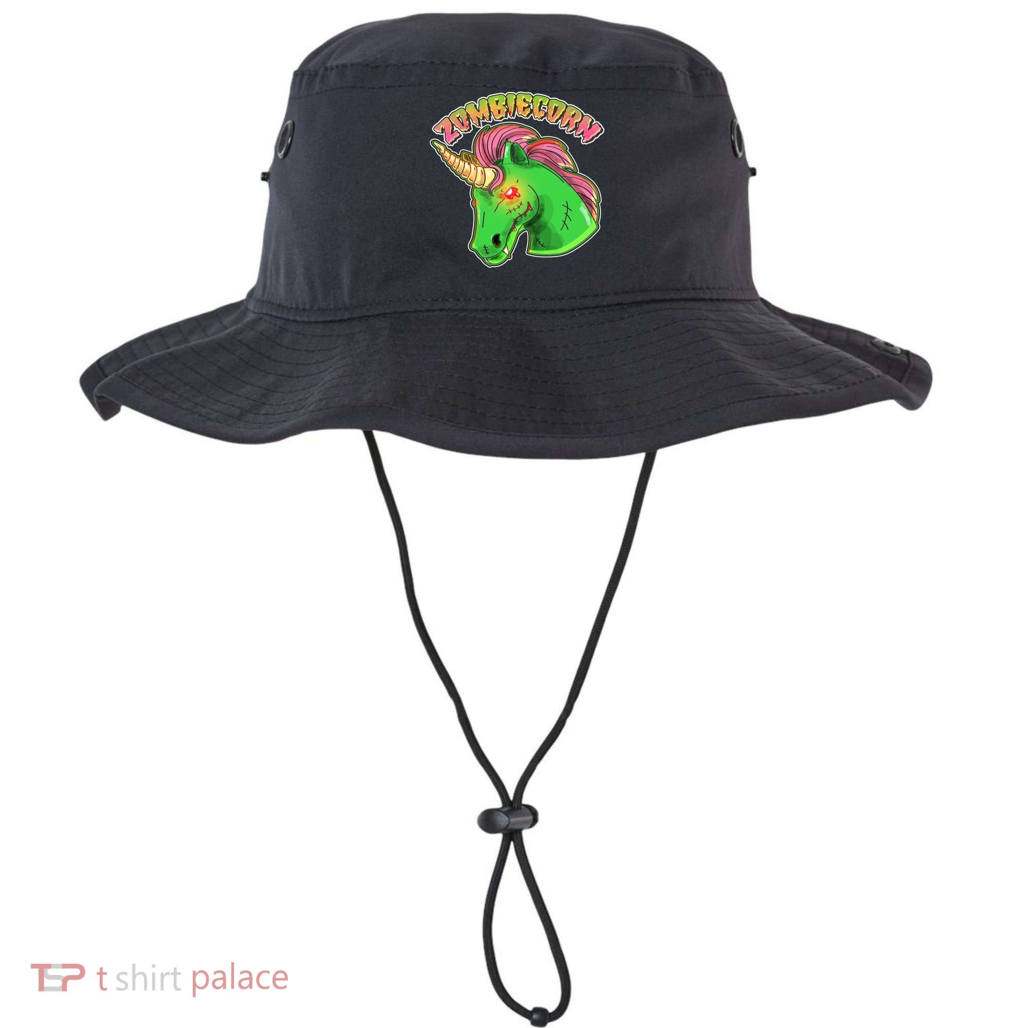 Zombiecorn Zombie Unicorn Bucket Hat