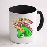Zombiecorn Zombie Unicorn Coffee Mug thumb 1