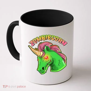 Zombiecorn Zombie Unicorn Coffee Mug