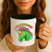 Zombiecorn Zombie Unicorn Coffee Mug thumb 3