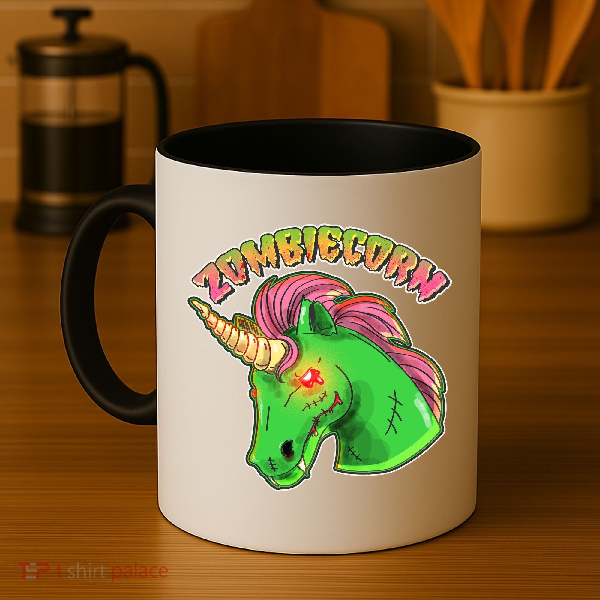 Zombiecorn Zombie Unicorn Coffee Mug