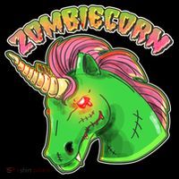 Zombiecorn Zombie Unicorn Toddler Hoodie thumb 2