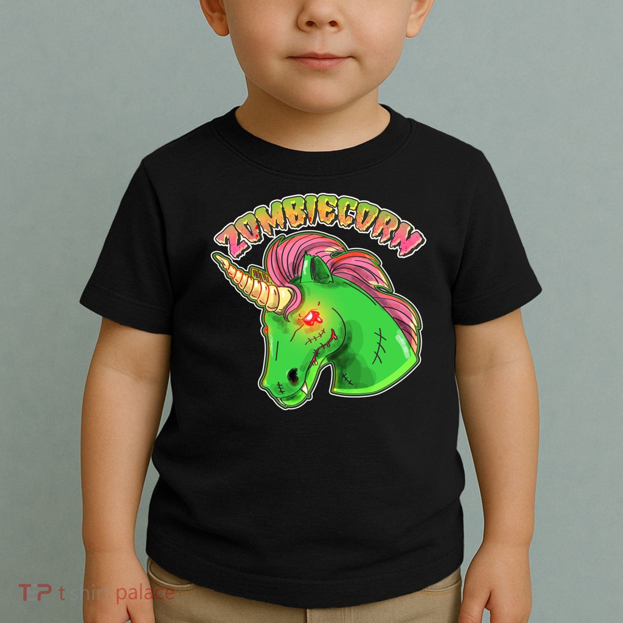 Zombiecorn Zombie Unicorn Toddler T-Shirt