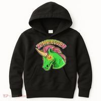 Zombiecorn Zombie Unicorn Kids Hoodie thumb 0