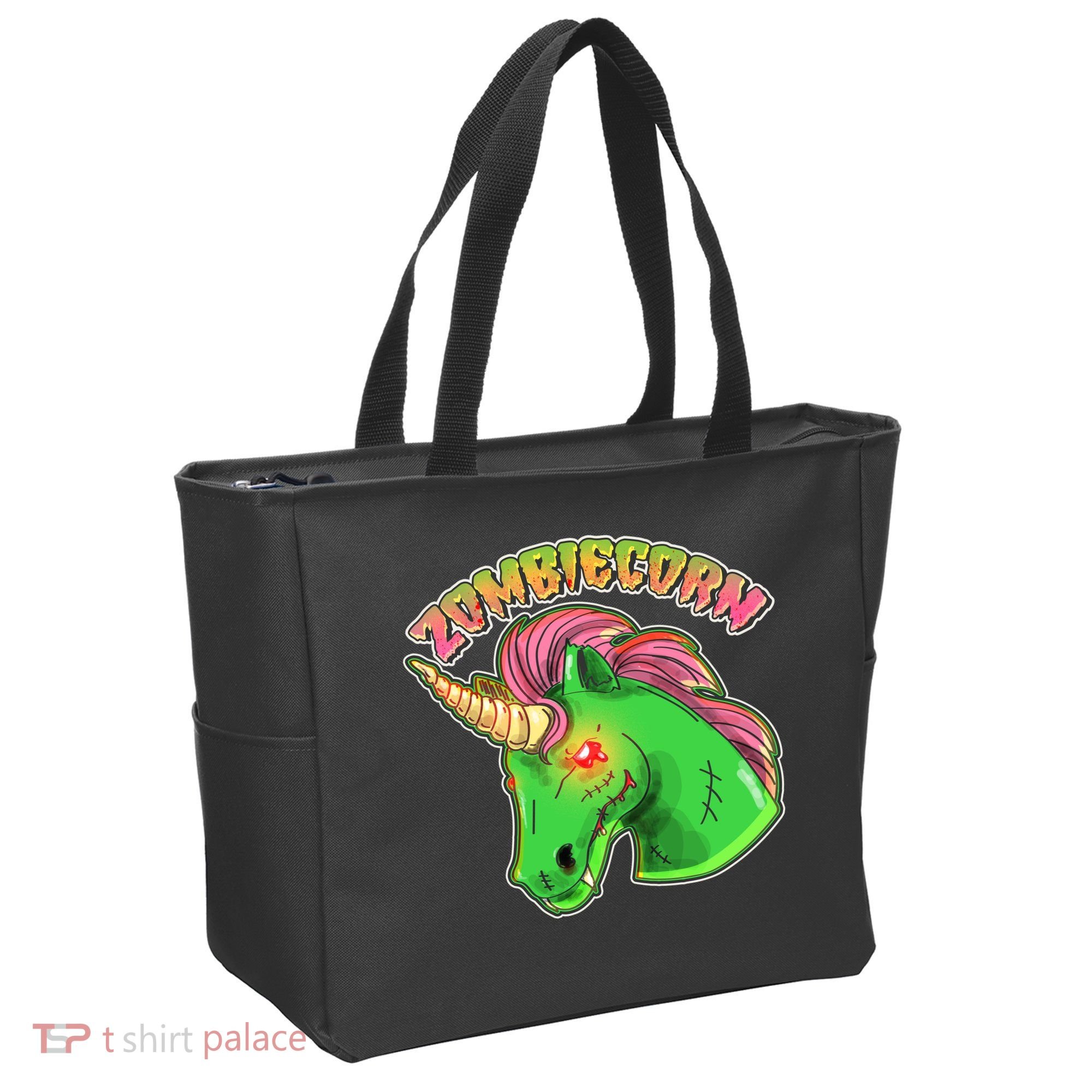 Zombiecorn Zombie Unicorn Tote Bag