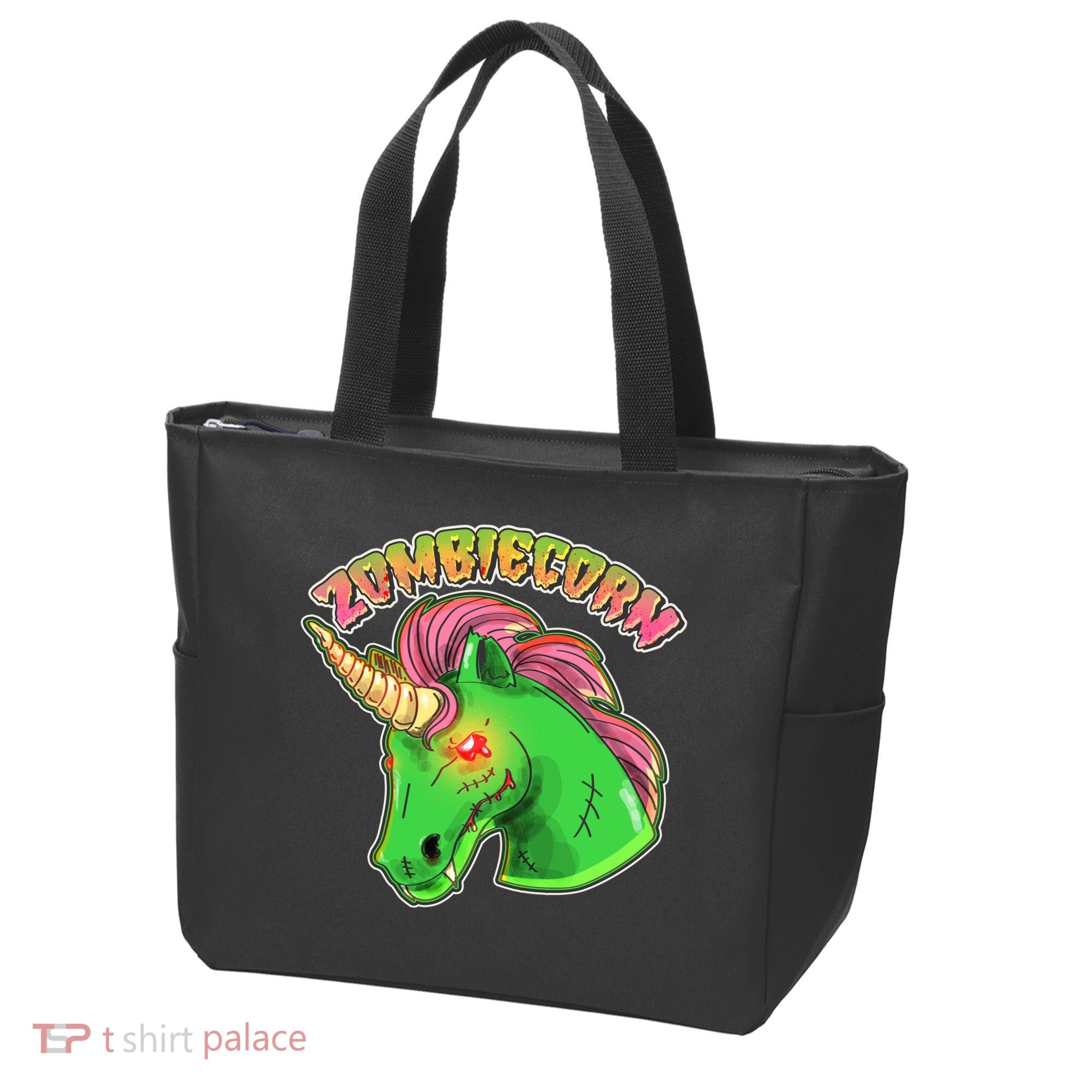 Zombiecorn Zombie Unicorn Tote Bag