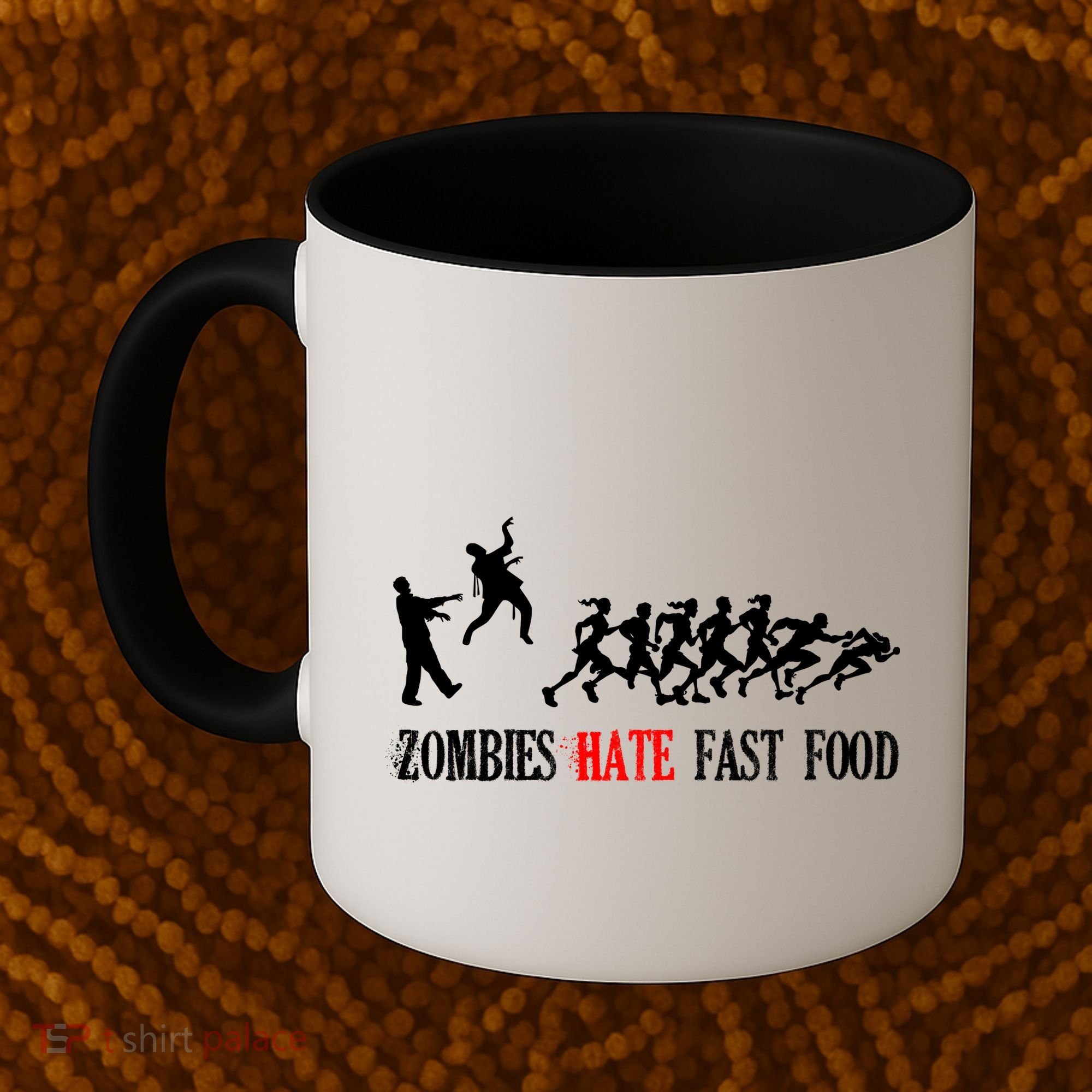 Zombies Eat Brains You'll Be Fine Coffee Mug