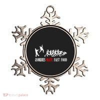 Zombies Eat Brains You'll Be Fine Ornament thumb 0