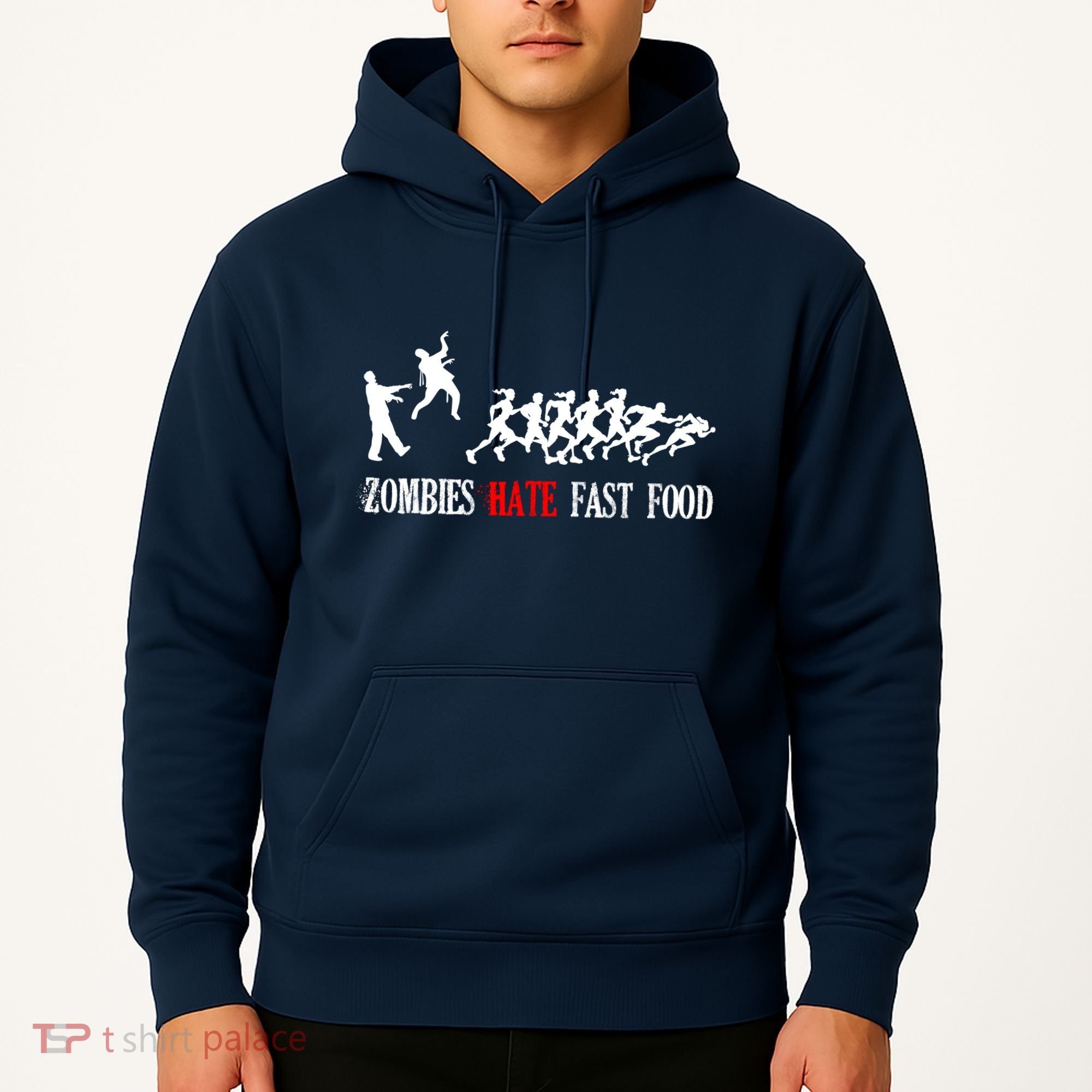 Zombies Eat Brains You'll Be Fine Hoodie